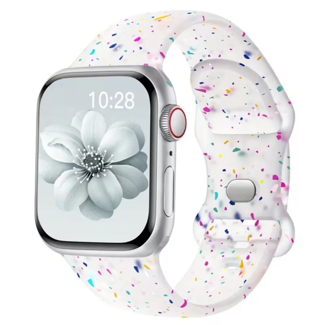 NUVEX Cute Floral Horlogeband Melk Thee