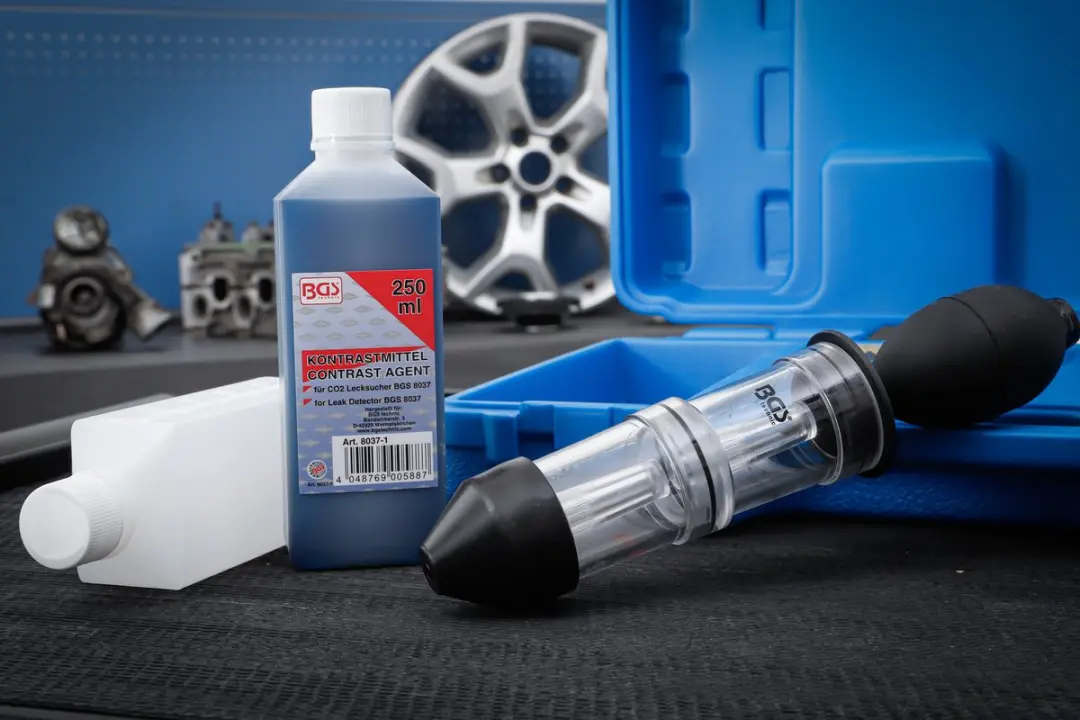 BGS technic Kooldioxide-lektester 8037 - Blauw - afbeelding 6 van 6