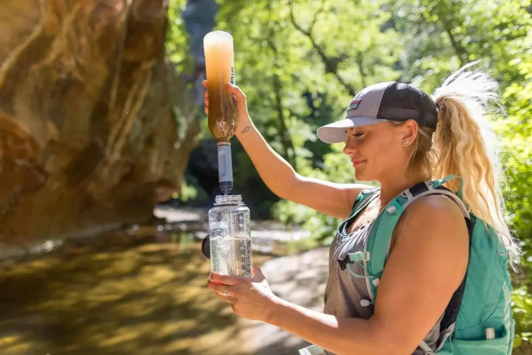 LifeStraw Peak Solo Waterfilter - Blue Raspberry - afbeelding 2 van 4