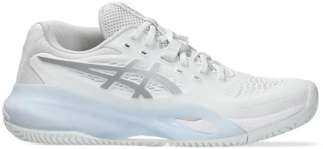 ASICS Gel-Resolution X Clay Tennisschoenen - Wit/Pure Silver - 43.5 - afbeelding 2 van 2