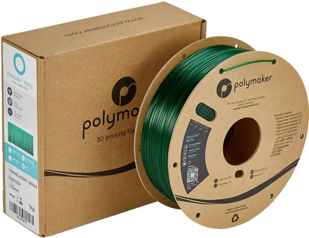 Polymaker PolyLite PETG Filament 1.75mm 1000g