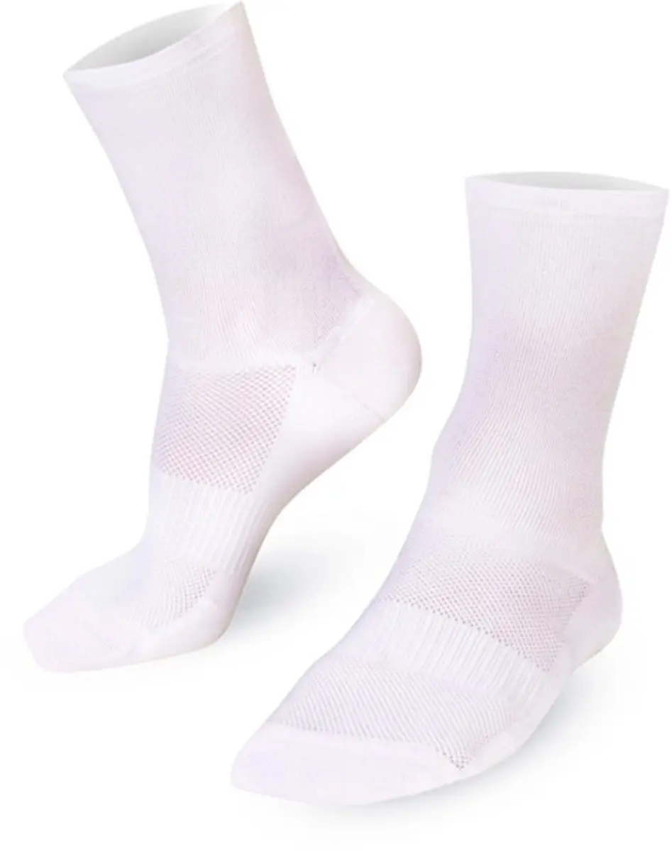 Bioracer Classic Knitted Sokken Wit EU 45-47