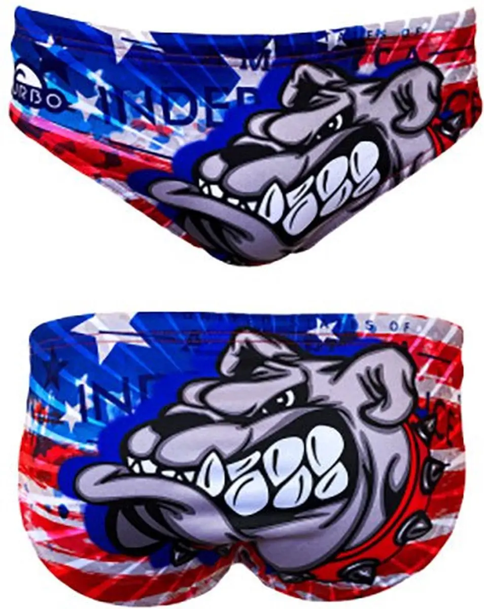 Turbo Americans Zwemslip Rood M Man