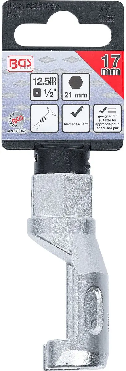 BGS Ventielstelgereedschap Mercedes-Benz M100/110/114/115/123/130 - 70967 - afbeelding 5 van 6