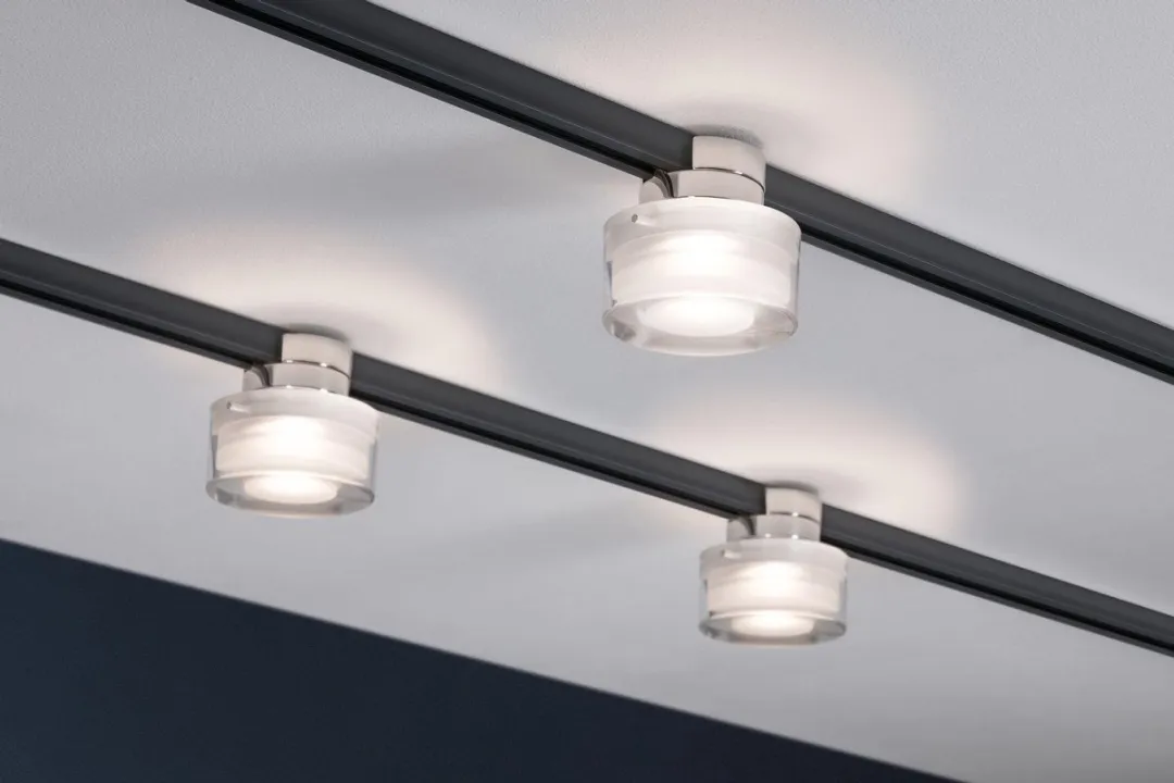 Paulmann Topa Dot 95502 LED Railsysteemlamp 5.2W Warmwit - Chroom - afbeelding 6 van 6