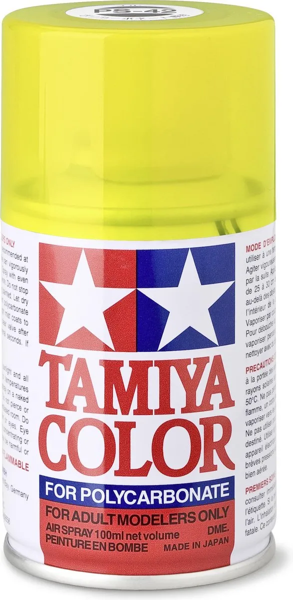 Tamiya PS-42 Translucent Yellow 100ml