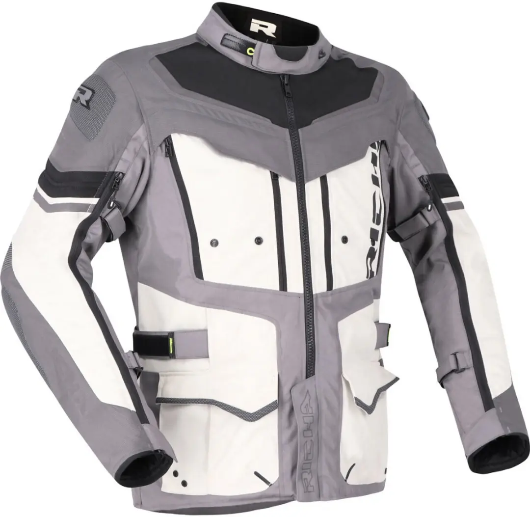 Richa Infinity 2 Adventure Grijs Textiele Motorjas