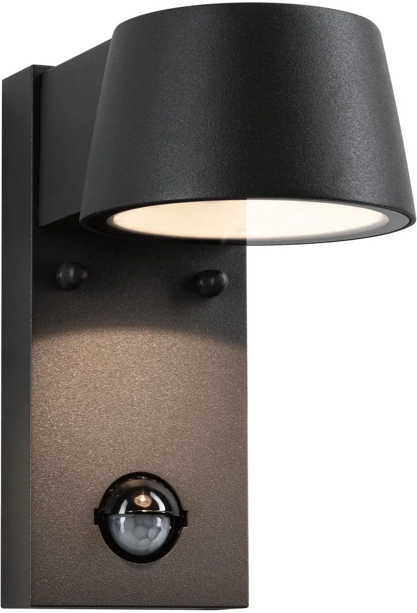 Paulmann Capea LED Wandarmatuur Antraciet - 6W 500lm 3000K