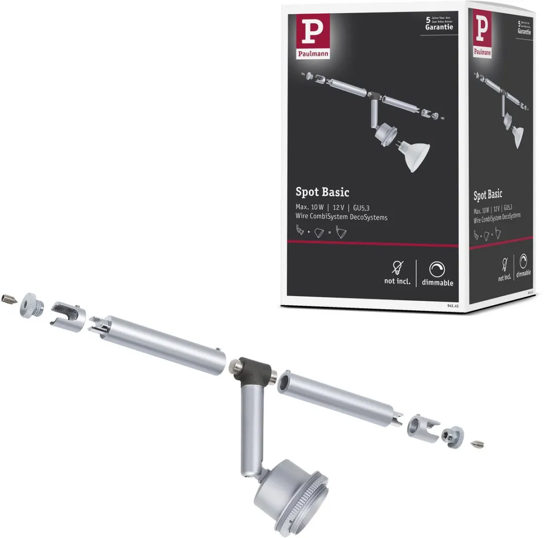 Paulmann Plug & Shine Pike LED Tuinspot IP65 3000K 2,2W Antraciet
