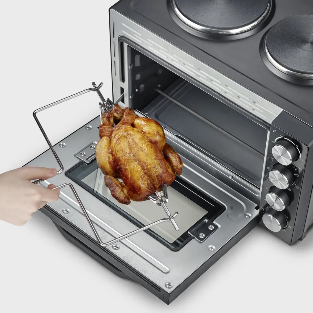 Severin TO 2074 Bak- en Broodrooster Oven 30L - Zwart