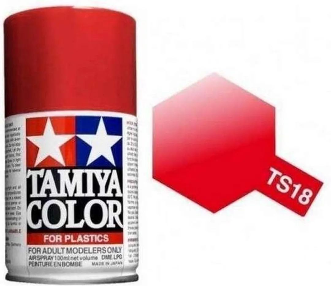 Tamiya TS-18 Red Acryl Spray 100ml