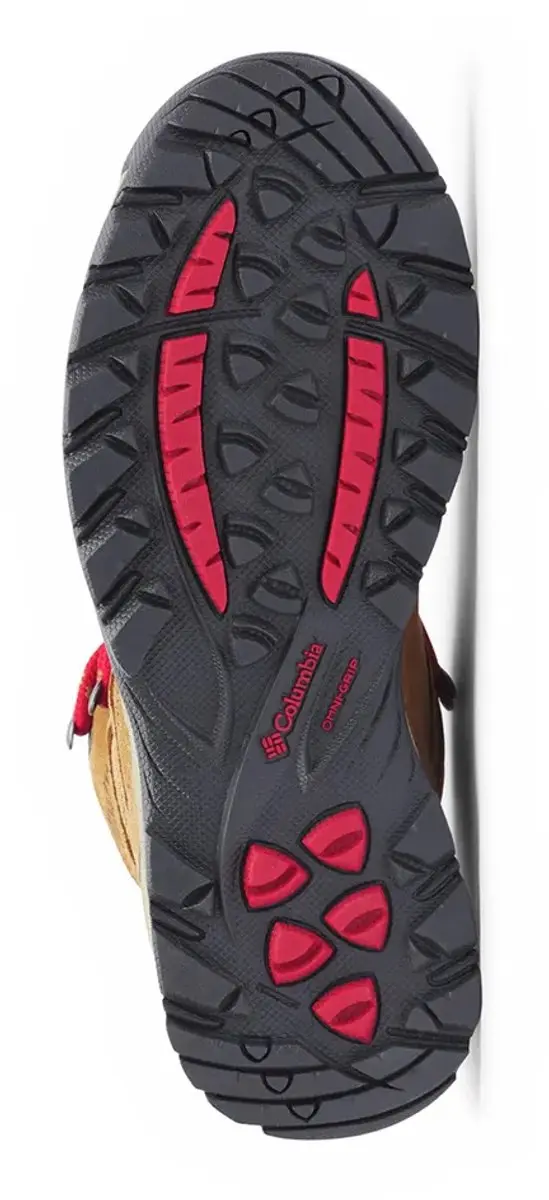 Columbia NEWTON RIDGEâ„¢ PLUS WATERPROOF AMPED Women's Wandelschoenen - Elk, Mountain Red - Maat 39 - afbeelding 4 van 6