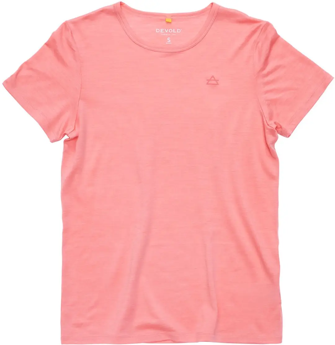 Devold Of Norway Active T-shirt Met Korte Mouwen Oranje M Vrouw