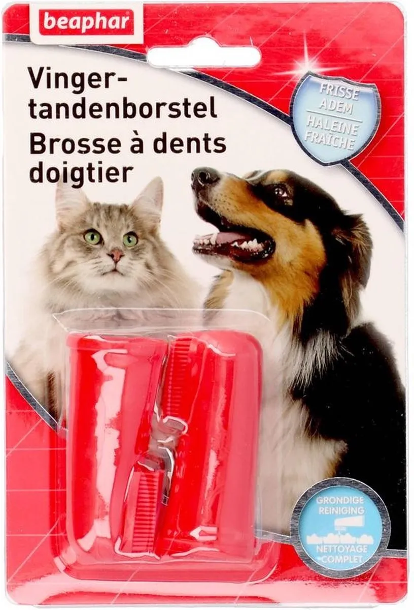 Beaphar Vingertandenborstels