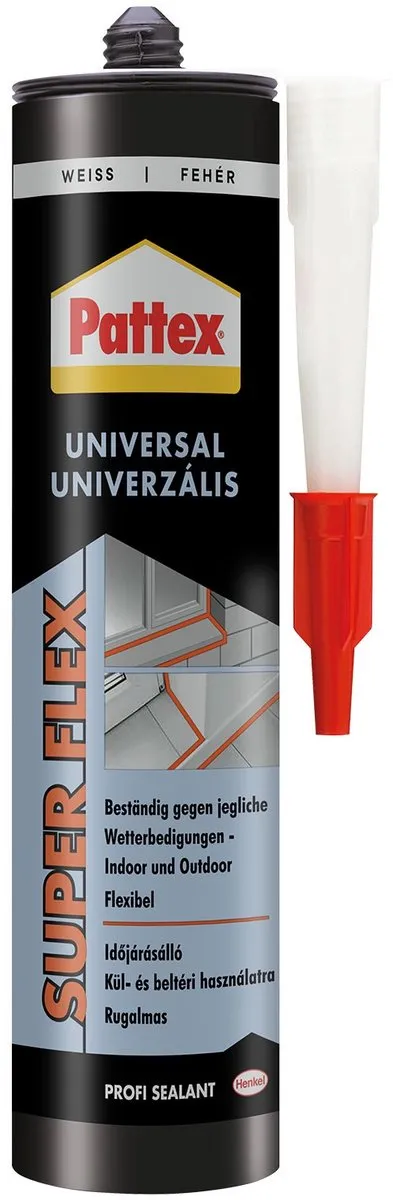 Pattex Universele Siliconenkit Wit 280ml