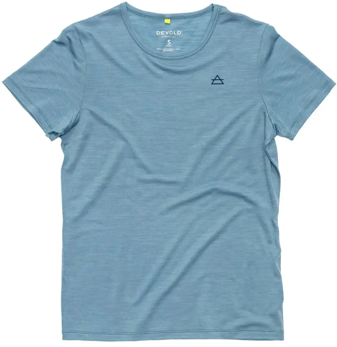 Devold Of Norway Active T-shirt Met Korte Mouwen Blauw L Vrouw