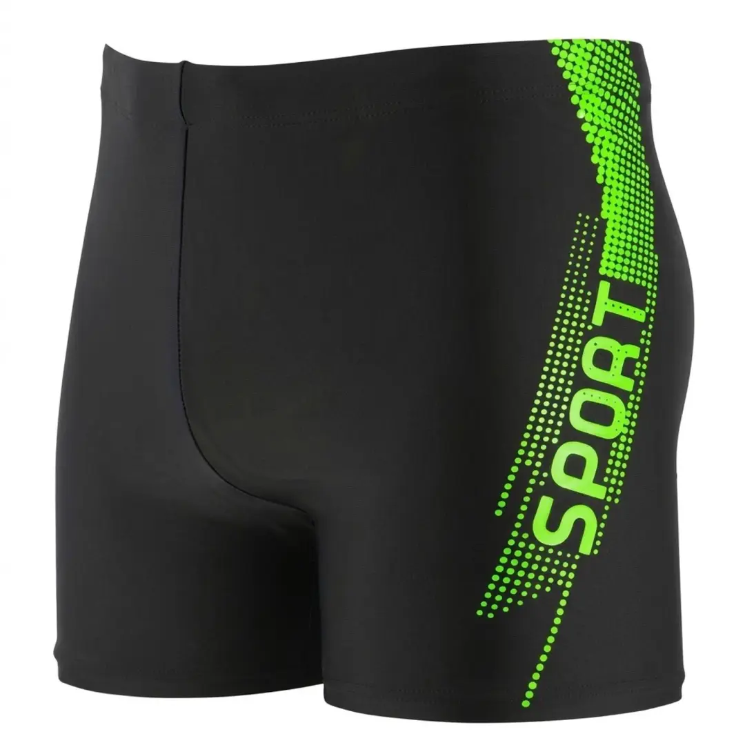 Zwart Groen Sport Zwembroek Heren Maat XXL