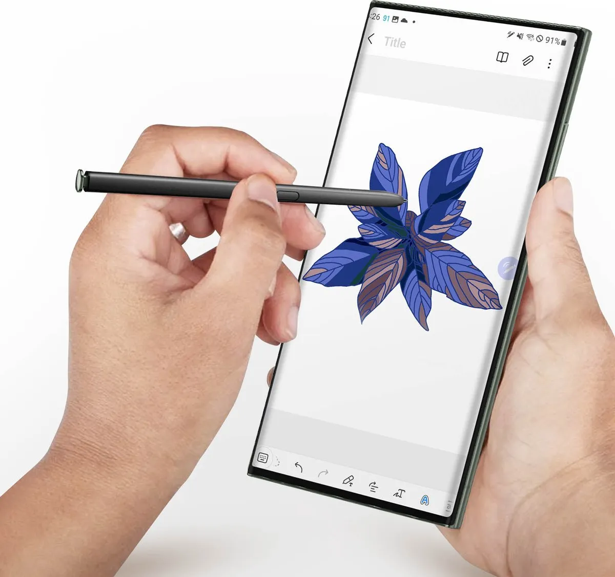 Samsung S-pen EJ-PS918BGEU Stylus - Groen - afbeelding 5 van 6