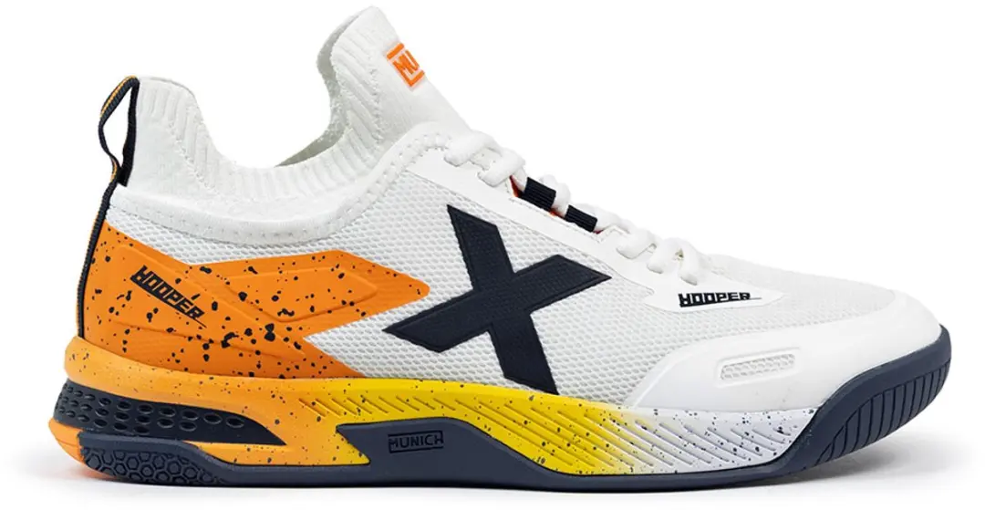 Munich Hooper 08 Basketbalschoenen Wit EU 43 Man