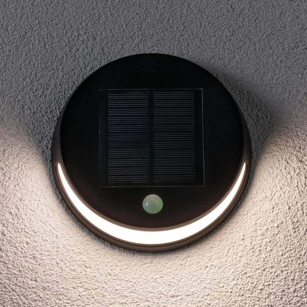 Paulmann Helena Solar LED Wandarmatuur 3000K - 3x56lm Antraciet