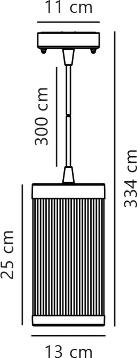 Nordlux Coupar Hanglamp E27 - Ø13cm - Zandkleur