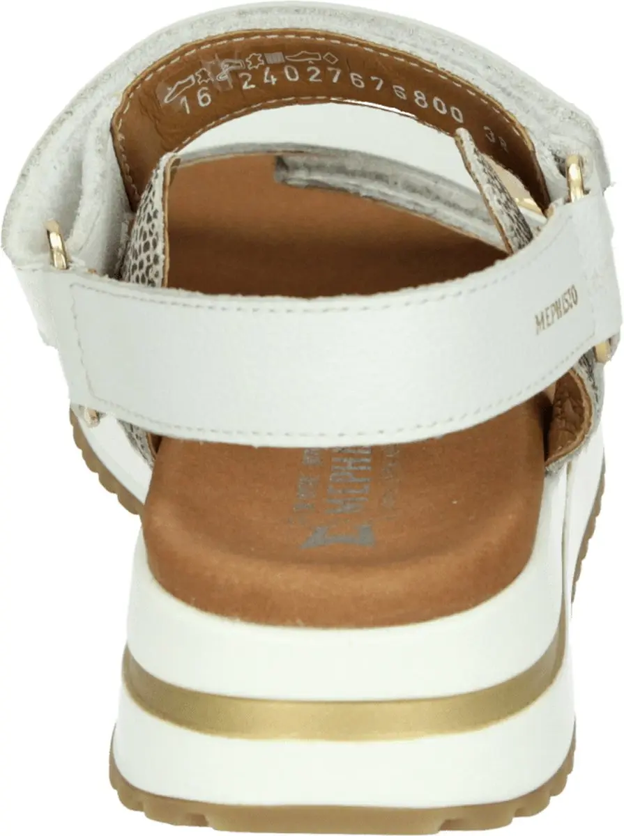Mephisto JEANIE CEYLAN Dames Sandalen - Wit/Beige - afbeelding 6 van 6