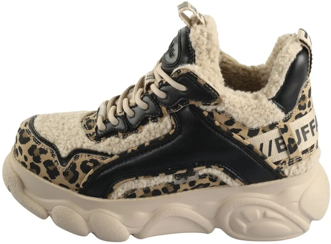 Buffalo CLD Chai Warm Dames Sneakers - Beige - 37 - afbeelding 3 van 6
