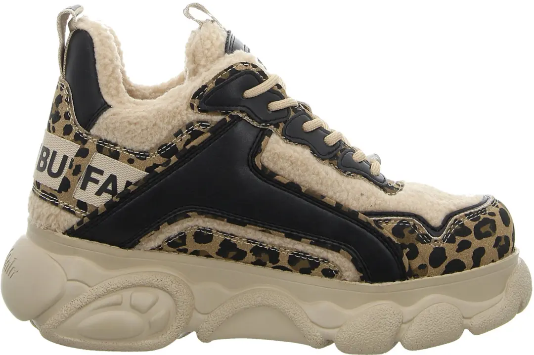 Buffalo CLD Chai Warm Dames Sneakers - Beige - 37 - afbeelding 6 van 6