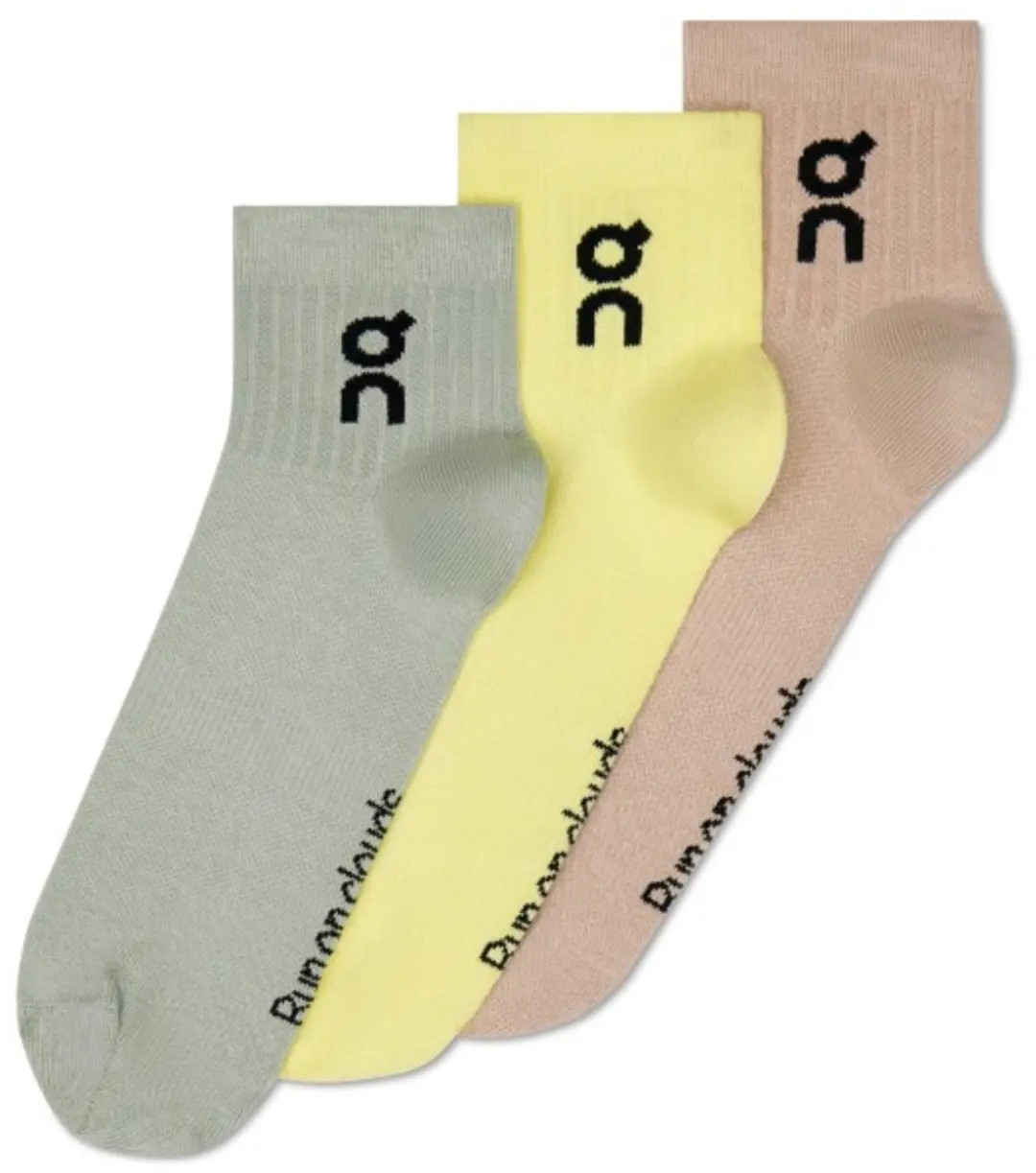 On Running Logo Sock Mid 3P