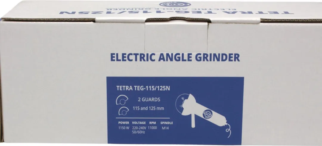 TETRA Tools TEG-125 Haakse Slijper 1500W - 125mm - afbeelding 6 van 6