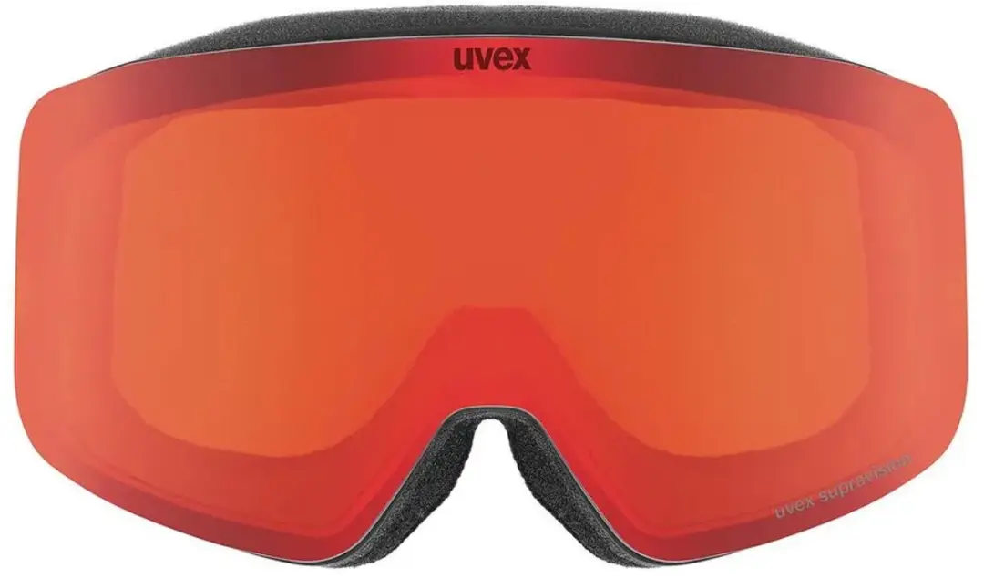 Uvex Pwdr FM Skibril Junior - Zwart/Rood - afbeelding 2 van 5