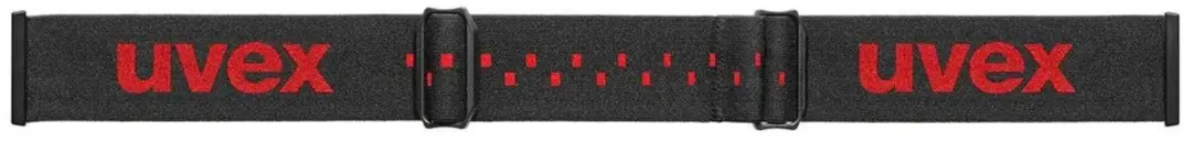 Uvex Pwdr FM Skibril Junior - Zwart/Rood - afbeelding 3 van 5