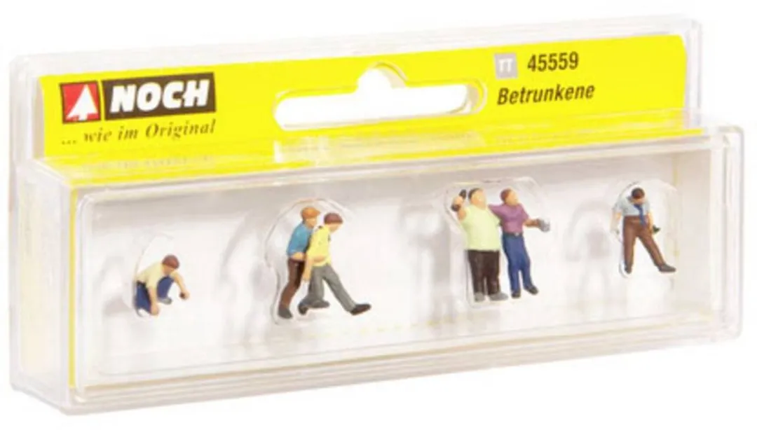 Noch Schaal 0 Dronkenlappen Figuren - Multi-coloured