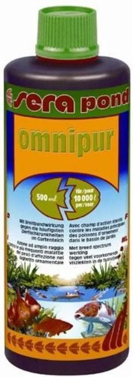 Sera Omnipur Medicatie 250ml - Aquarium/Vijver