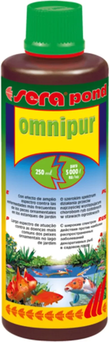 Sera Omnipur Medicatie 250ml - Aquarium/Vijver