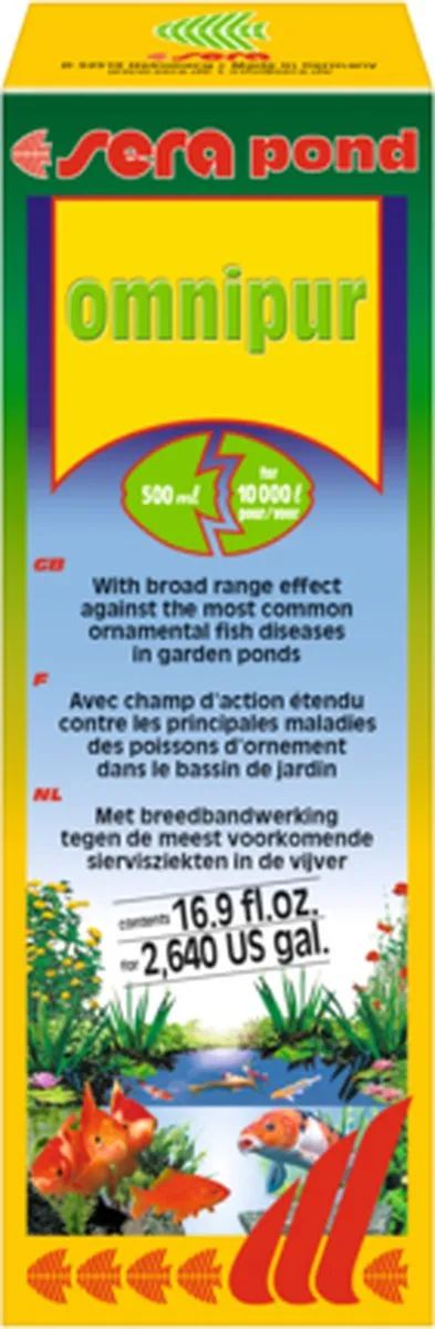 Sera Omnipur Medicatie 250ml - Aquarium/Vijver