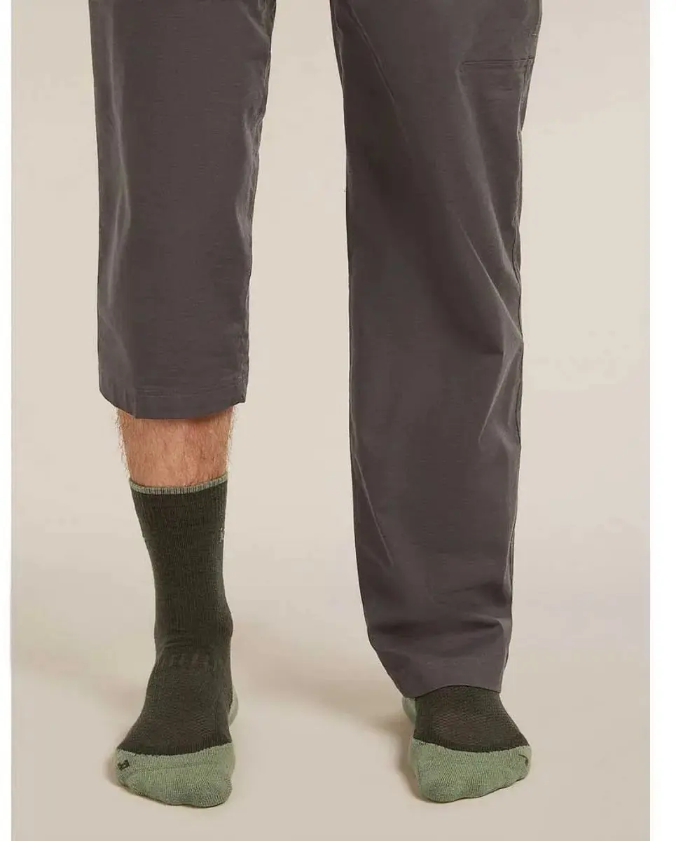 Icebreaker Merino Hike+ Light Crew Sokken - Dark Loden - afbeelding 4 van 4