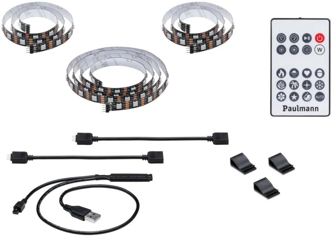 Paulmann EntertainLED USB LED Strip TV-verlichting 55" - 2m 3,5W RGB