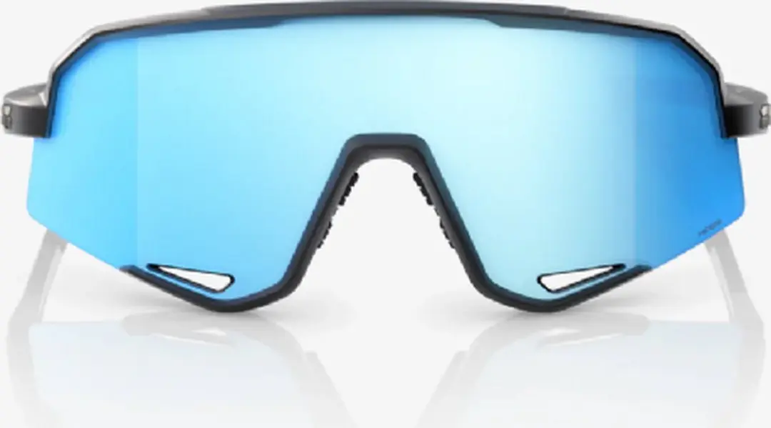100% Slendale Zonnebril - Matte Black - Blue Mirror - afbeelding 3 van 3