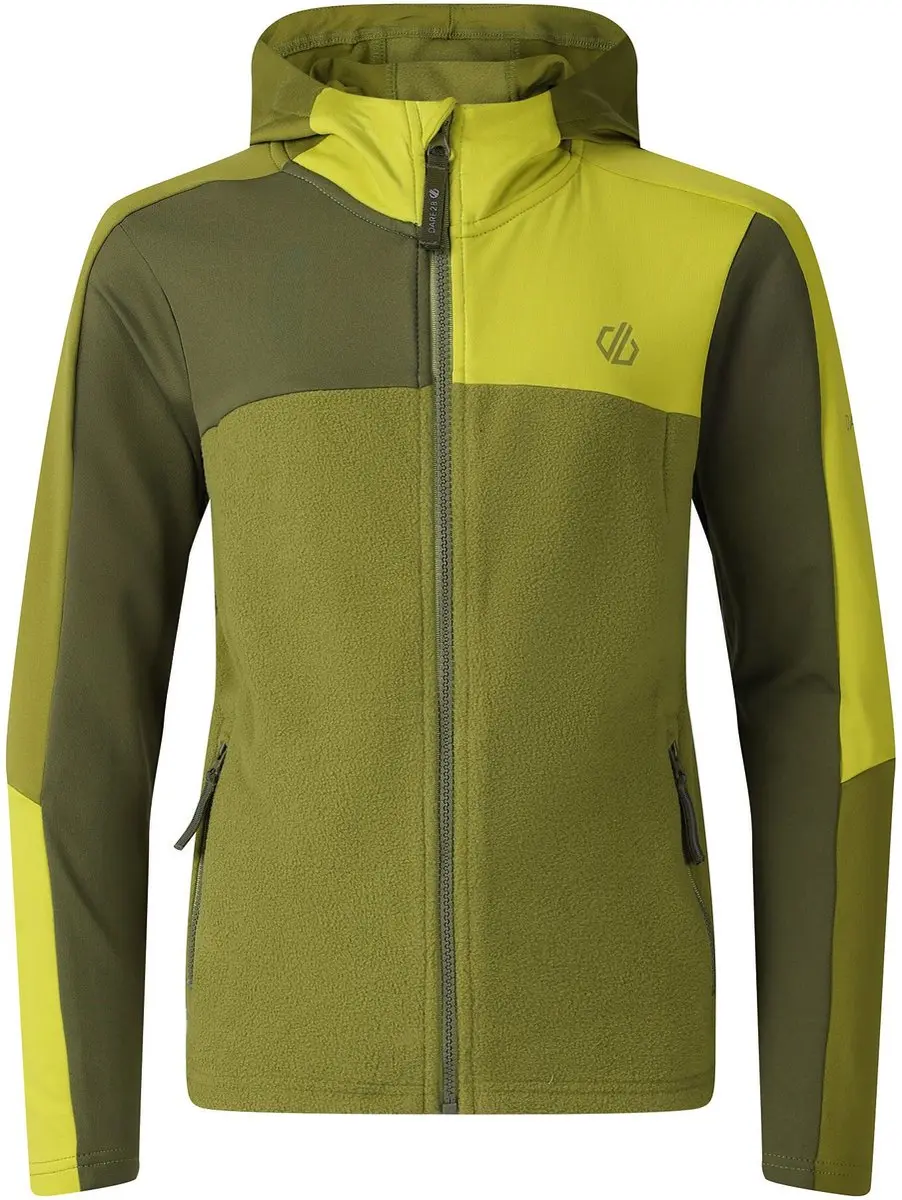 Dare 2b Thriving IV Stretch Kinderjas - Groen - 164 - afbeelding 3 van 6