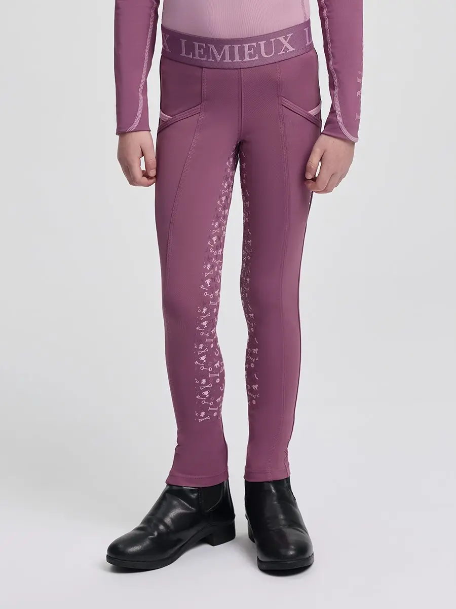 Lemieux Paardrijlegging Lemieux Mini Full Grip Kids Roze