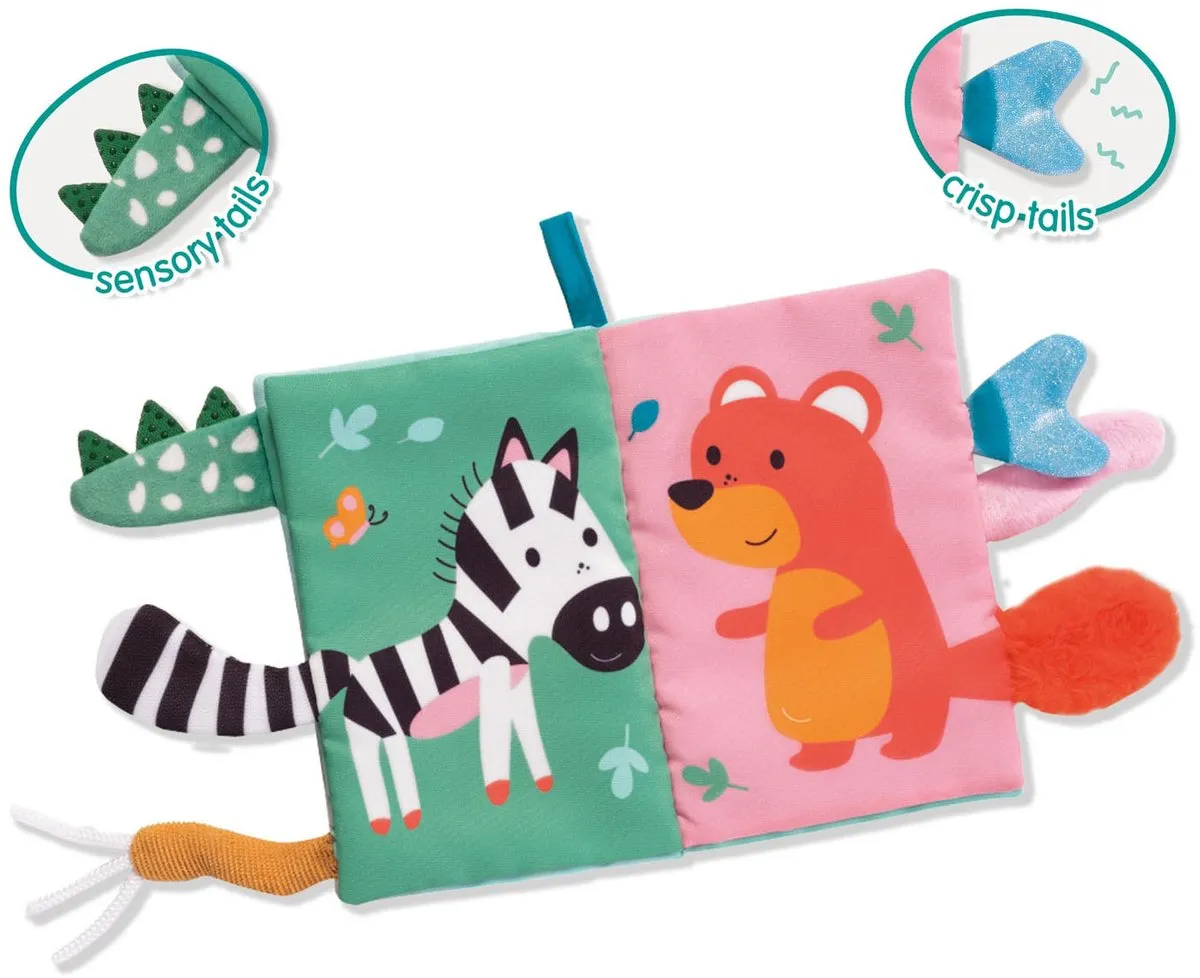 SES Creative Tiny Talents Sensorisch Speelgoed Dierenstaarten Boek - 13112