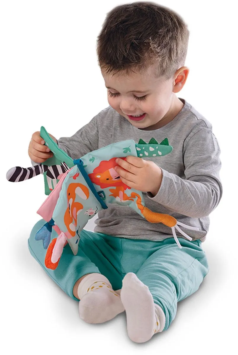 SES Creative Tiny Talents Sensorisch Speelgoed Dierenstaarten Boek - 13112