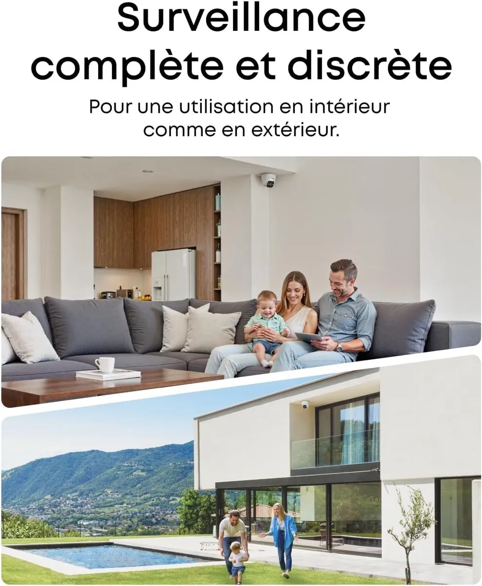 Eufy E41 T8P10321 IP-Camera Binnen & Buiten 4K Wit