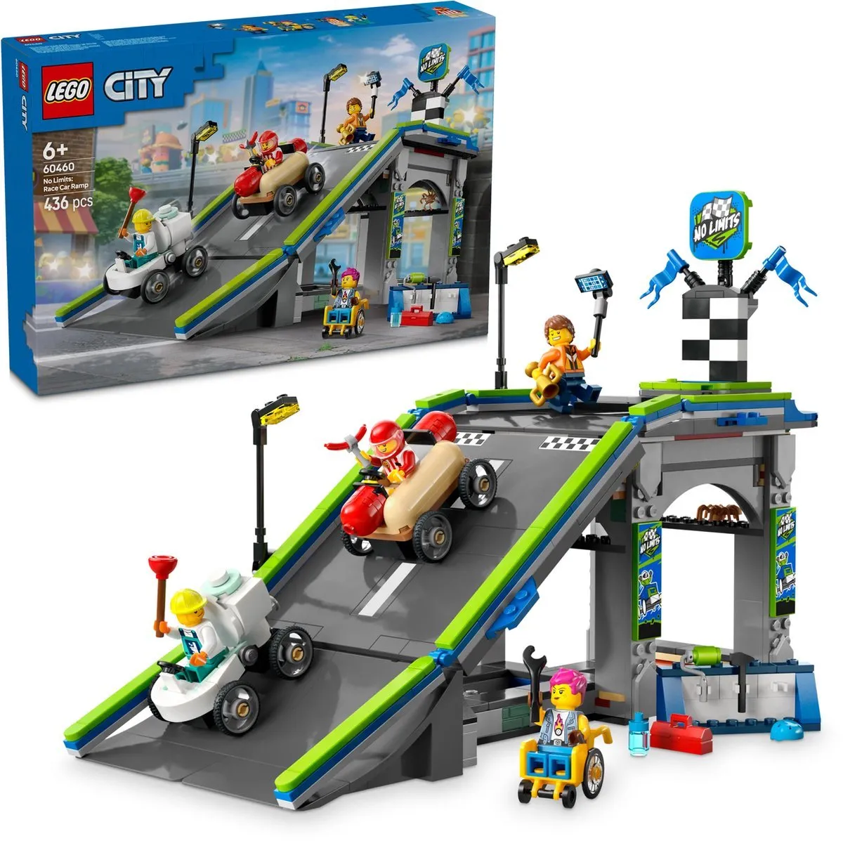 LEGO City Snelle Schans 60460 - 436 Stukken - 2 Minifiguren