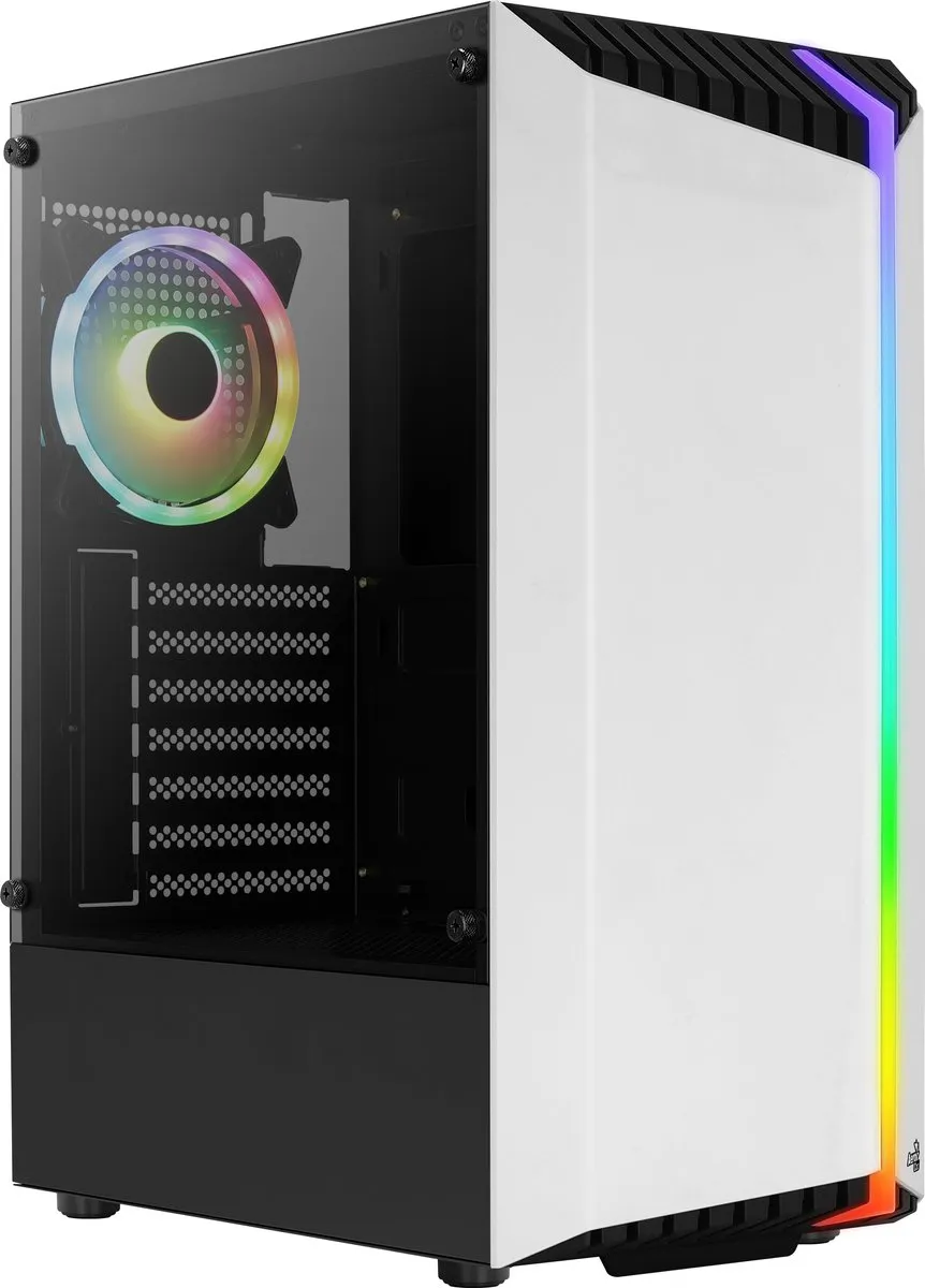 Aerocool Bionic Midi Tower - Wit