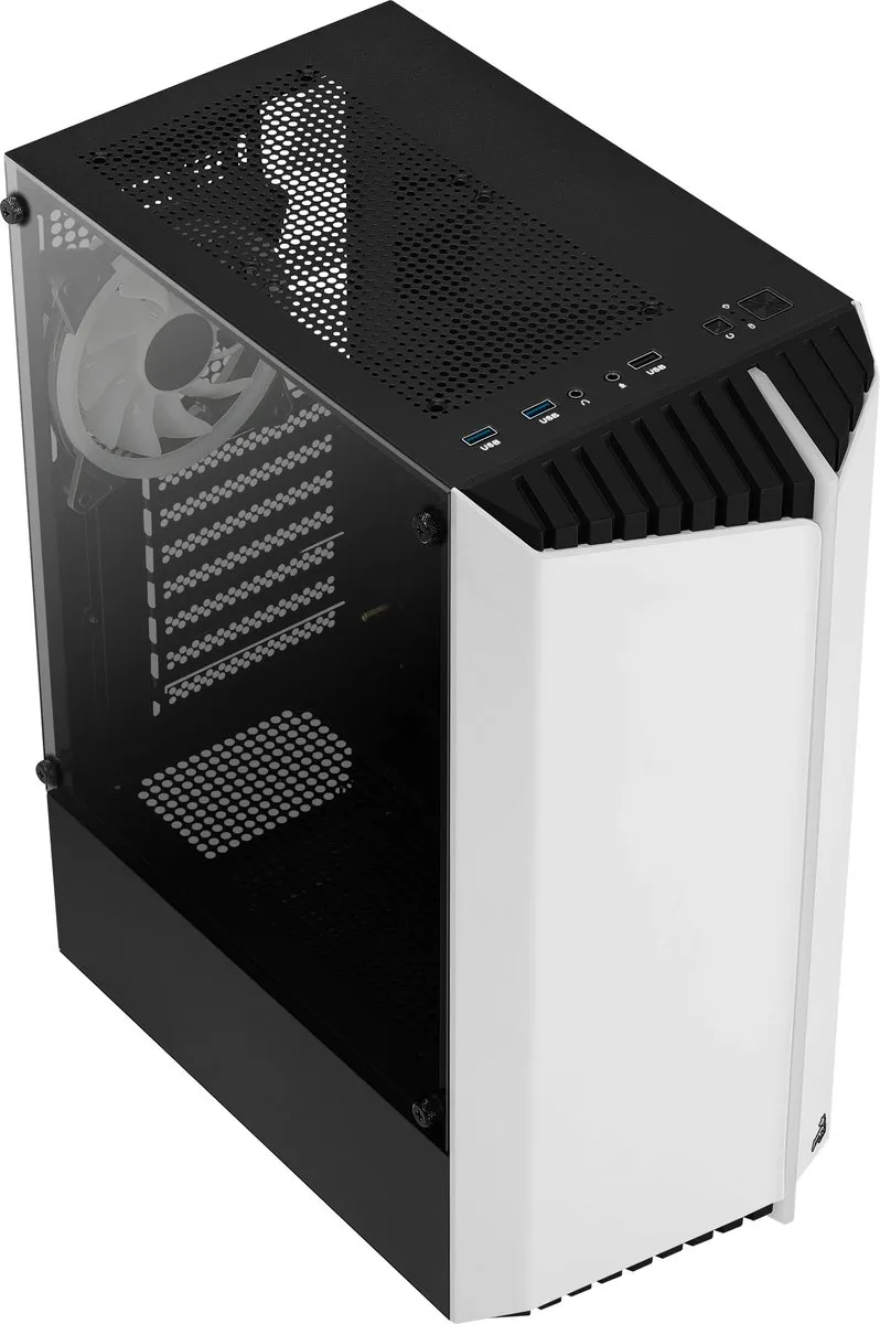 Aerocool Bionic Midi Tower - Wit