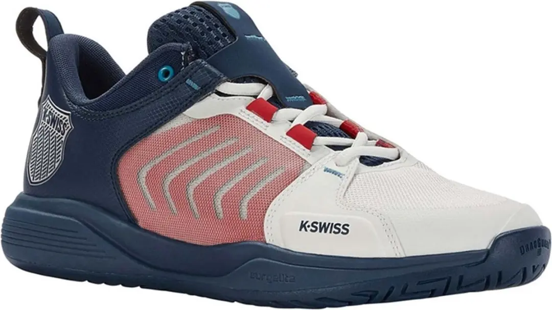K-Swiss Tennisschoenen - Gras - Wit/Opaalblauw/Lollipop - afbeelding 2 van 4
