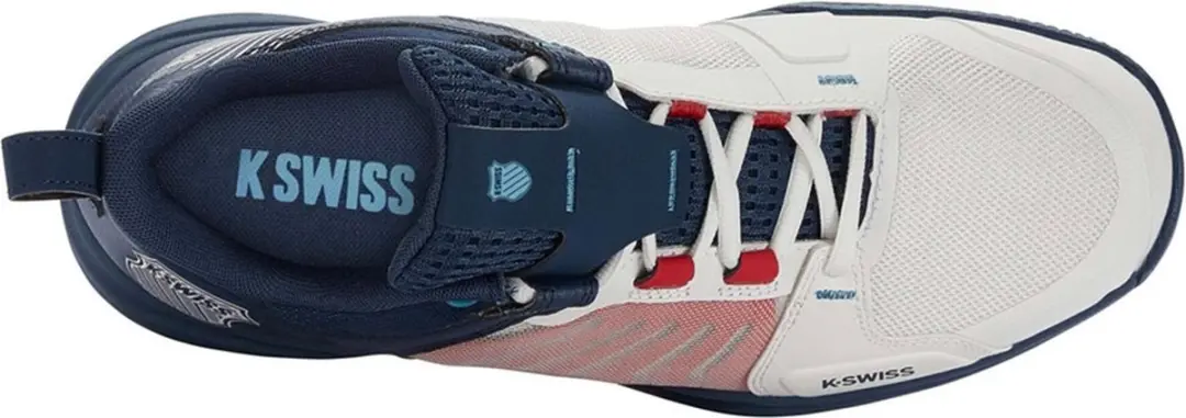 K-Swiss Tennisschoenen - Gras - Wit/Opaalblauw/Lollipop - afbeelding 3 van 4