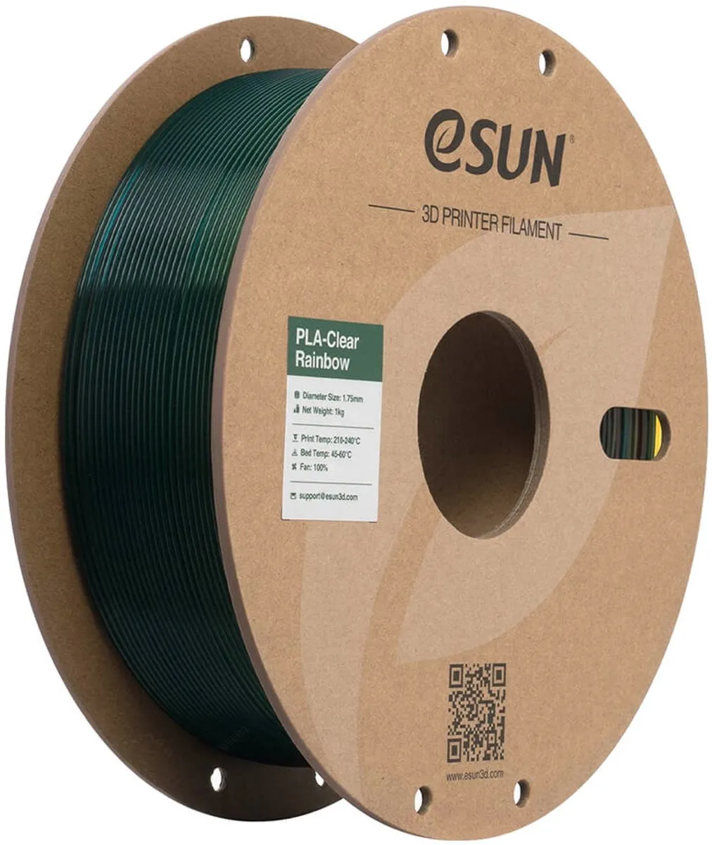 ESUN PLA-Clear Rainbow 1kg